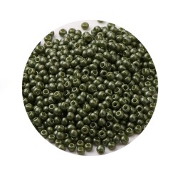 Rocailles 13/0 15 gram 1040 Olive Green