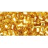 ToHo Hexagon 8/0 (111) 10 gram Silver-Lined Gold Topaz 22B