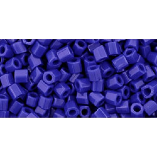 ToHo Hexagon 8/0 (123) 10 gram Opaque Navy Blue 48