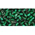 ToHo Hexagon 8/0 (147) 10 gram SilverLined Green Emerald 36