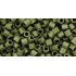 ToHo Hexagon 8/0 (135a) 10 gram Matte Dark Olive 617