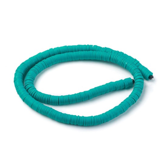 Katsuki kralen 6mm (112) groen turquoise