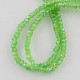 Glas kristal rondelle 3x2mm 8 Chartreuse AB no 10